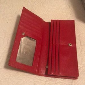 Women’s RFID blocking. Clutch wallet